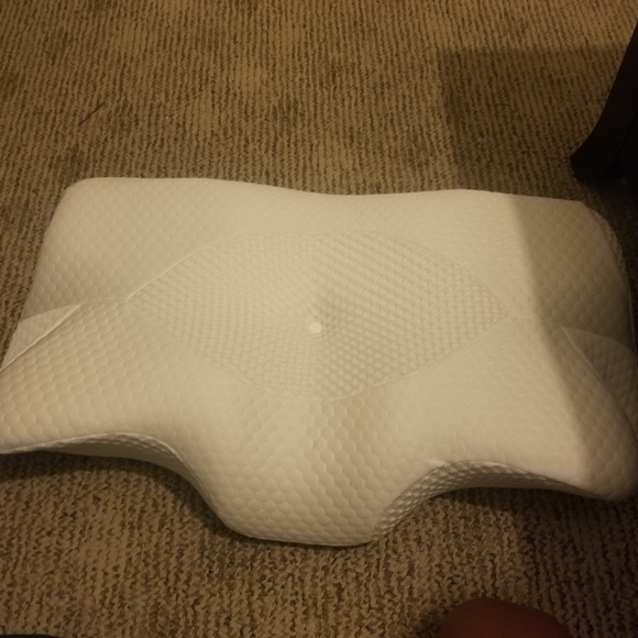 (NEVER USED) Memory Foam Cervical Pillow - Picture 2 of 2